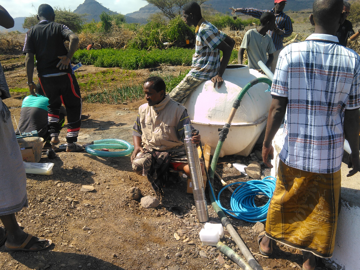 Solarpumpe Lorentz PS 1800 Djibouti